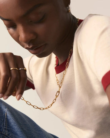 The Chunky Chain Set | 18ct Gold Plated Necklace Sets Missoma 