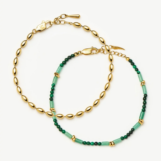 The Destination Bracelet Set | 18ct Gold plated Bracelets Missoma 