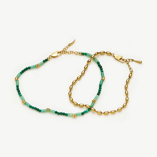 The Destination Bracelet Set | 18ct Gold plated Bracelets Missoma 