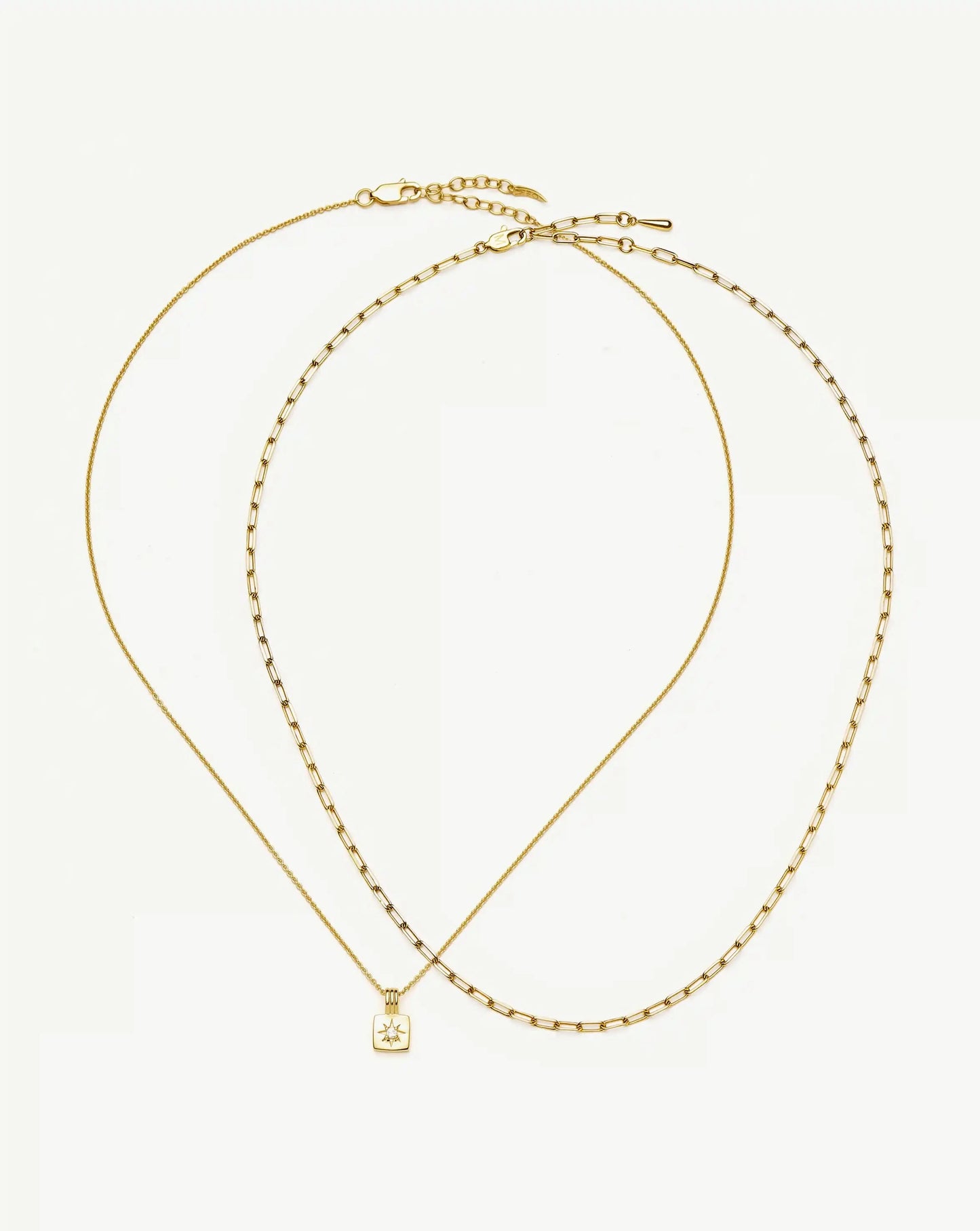 The Effortless Necklace Set | 18ct Gold Plated Necklaces Missoma 