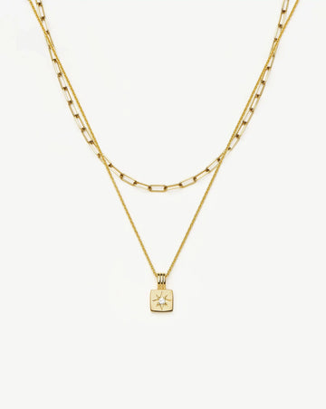The Effortless Necklace Set | 18ct Gold Plated Necklaces Missoma 
