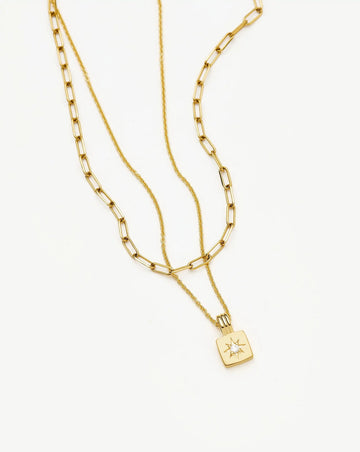 The Effortless Necklace Set | 18ct Gold Plated Necklaces Missoma 