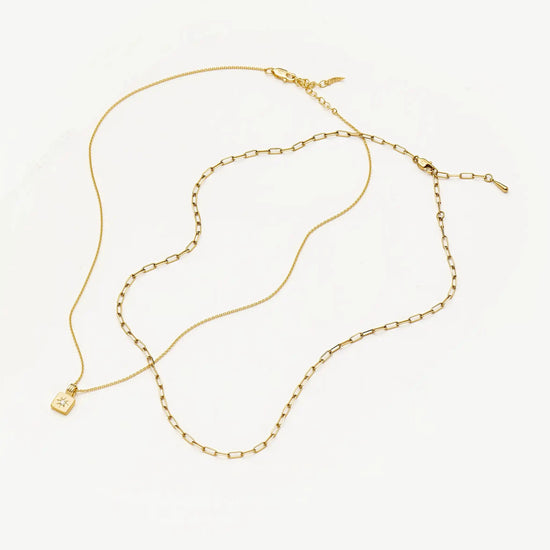 The Effortless Necklace Set | 18ct Gold Plated Necklaces Missoma 