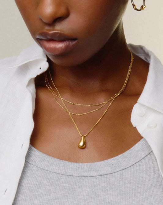The Everyday Layering Necklace Set | 18ct Gold Vermeil Necklace Sets Missoma 