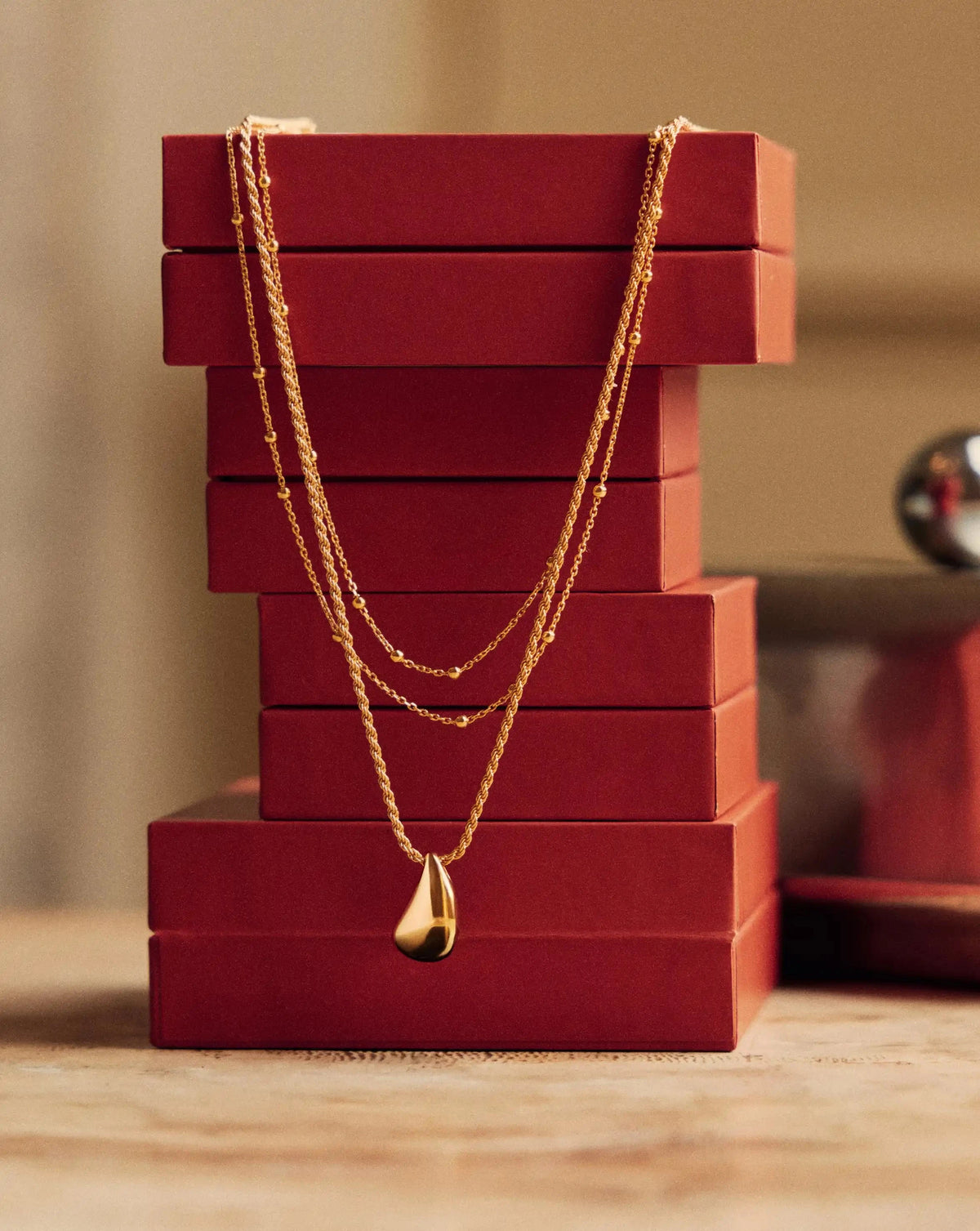 The Everyday Layering Necklace Set | 18ct Gold Vermeil Necklace Sets Missoma 