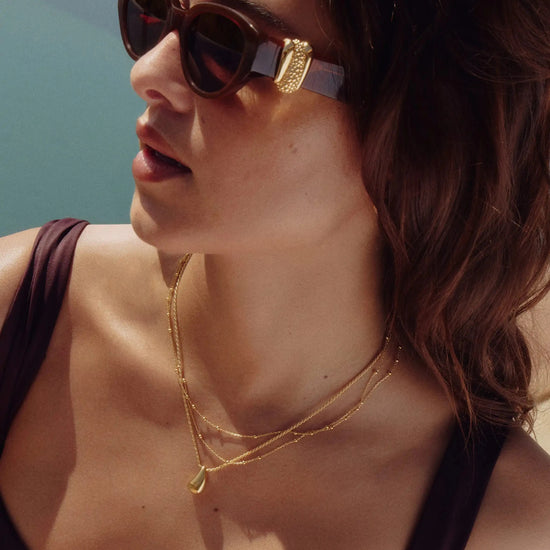 The Everyday Layering Necklace Set | 18ct Gold Vermeil Necklaces Missoma 