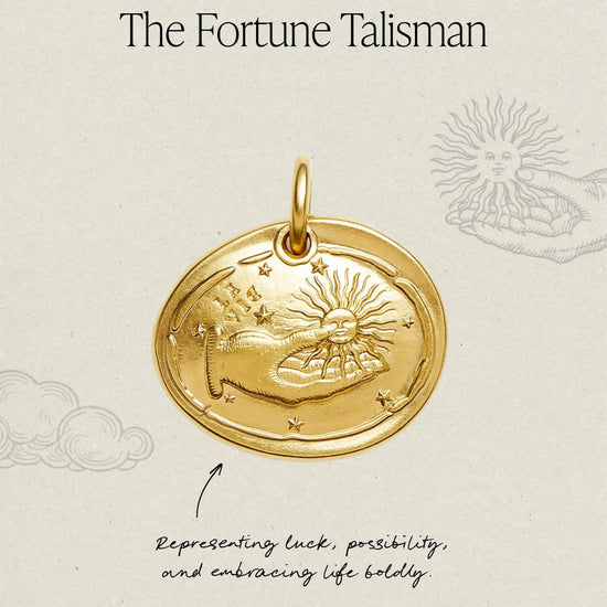 The Fortune Talisman Necklace | 18ct Gold Plated Necklaces Missoma 