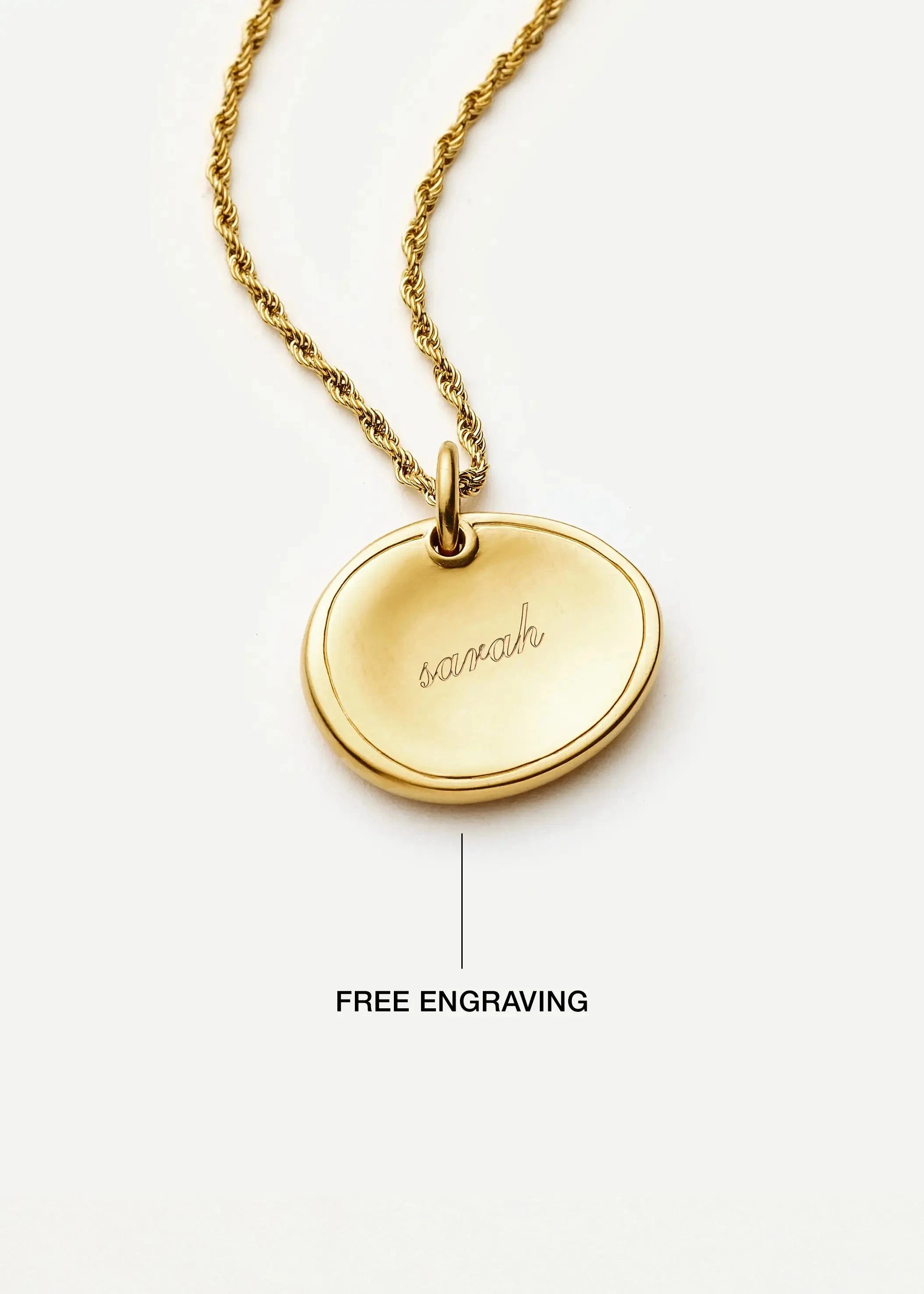 The Fortune Talisman Pendant | 18ct Gold Plated Pendants Missoma 