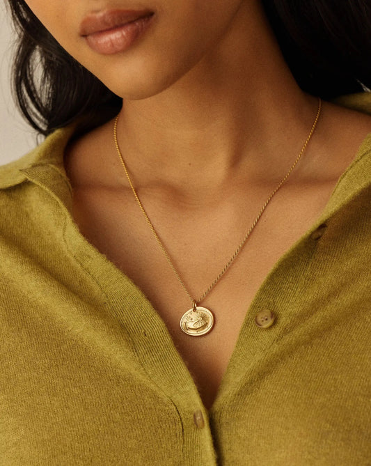 The Fortune Talisman Pendant | 18ct Gold Plated Pendants Missoma 