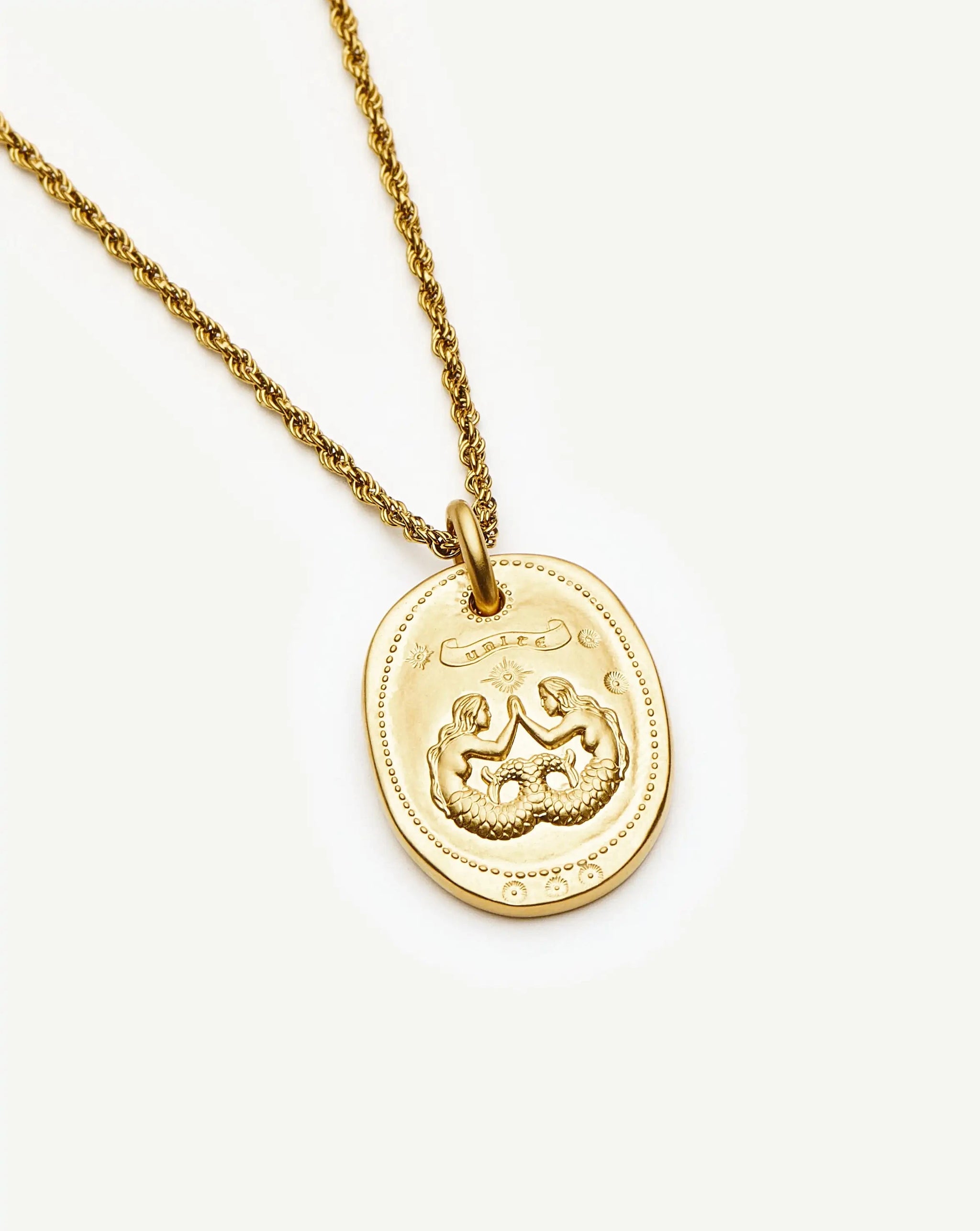 The Friendship Talisman Necklace | 18ct Gold Plated Necklaces Missoma 
