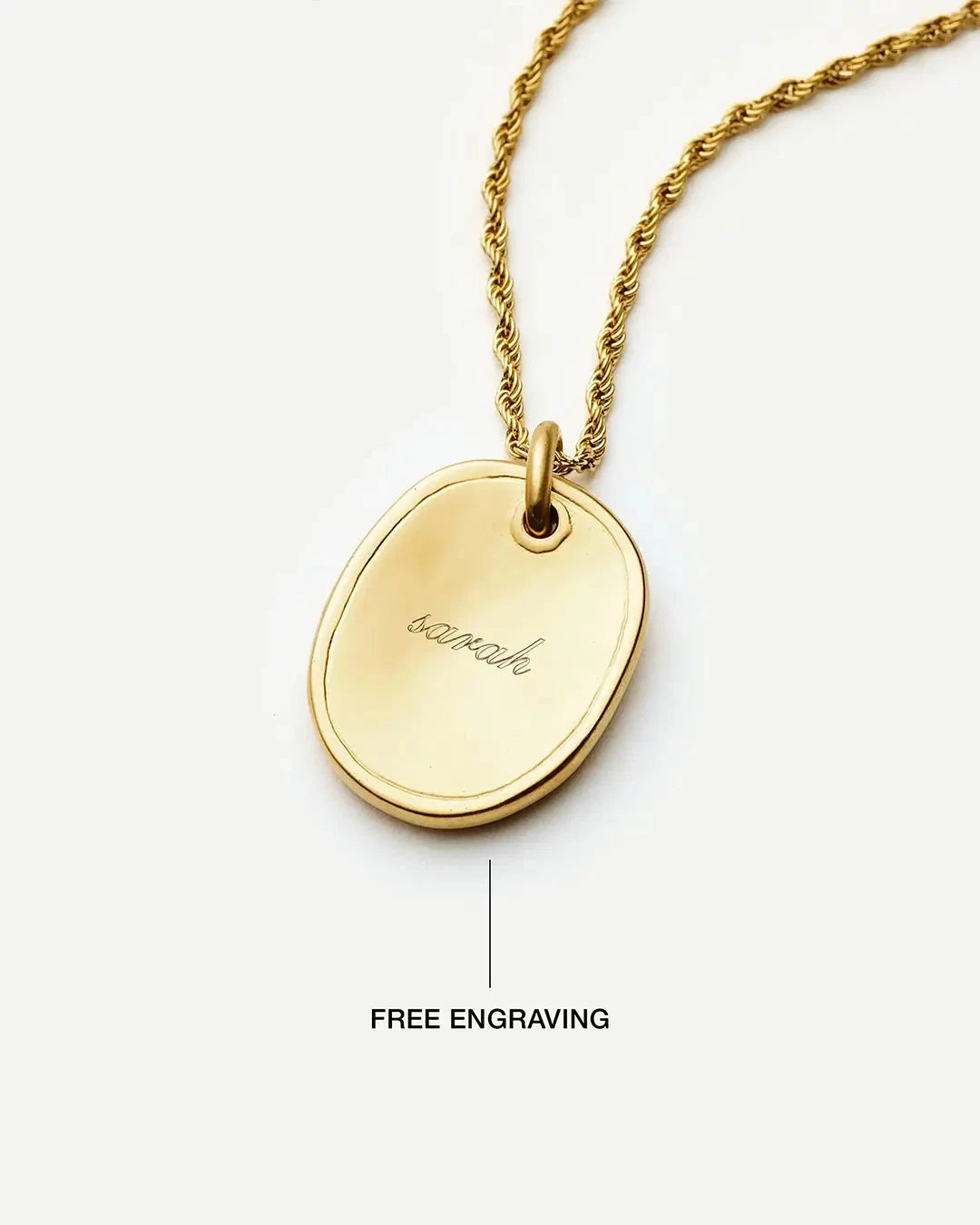The Friendship Talisman Pendant | 18ct Gold Plated Pendants Missoma 