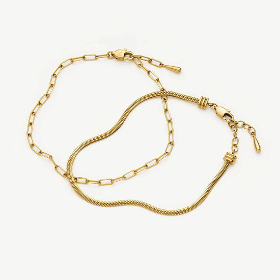 The Go-To Bracelet Set | 18ct Gold Plated Bracelets Missoma 