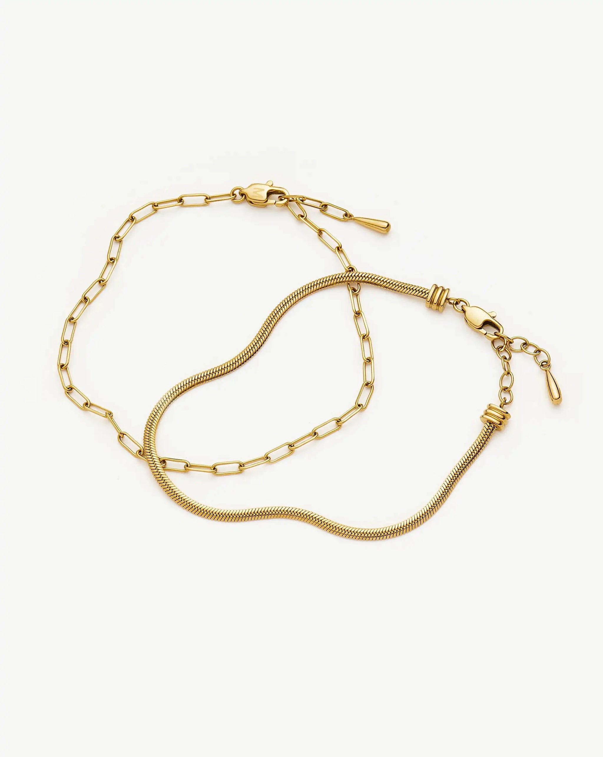The Go-To Bracelet Set | 18ct Gold Plated Bracelets Missoma 