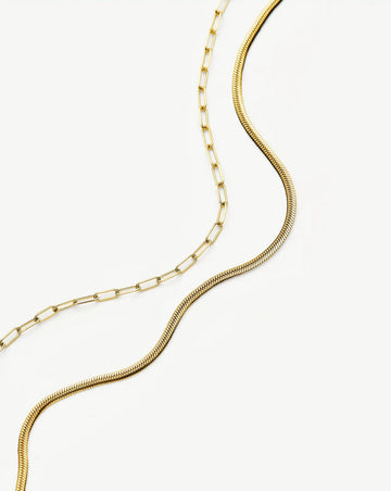 The Go-To Necklace Set | 18ct Gold Plated Necklaces Missoma 