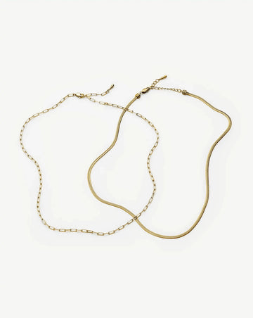 The Go-To Necklace Set | 18ct Gold Plated Necklaces Missoma 