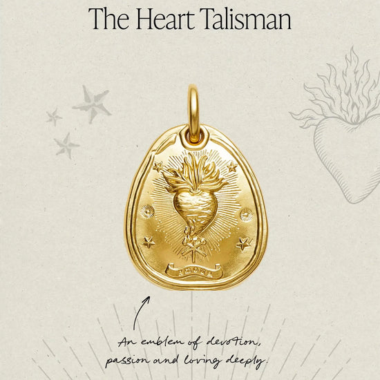 The Heart Talisman Necklace | 18ct Gold Plated Necklaces Missoma 
