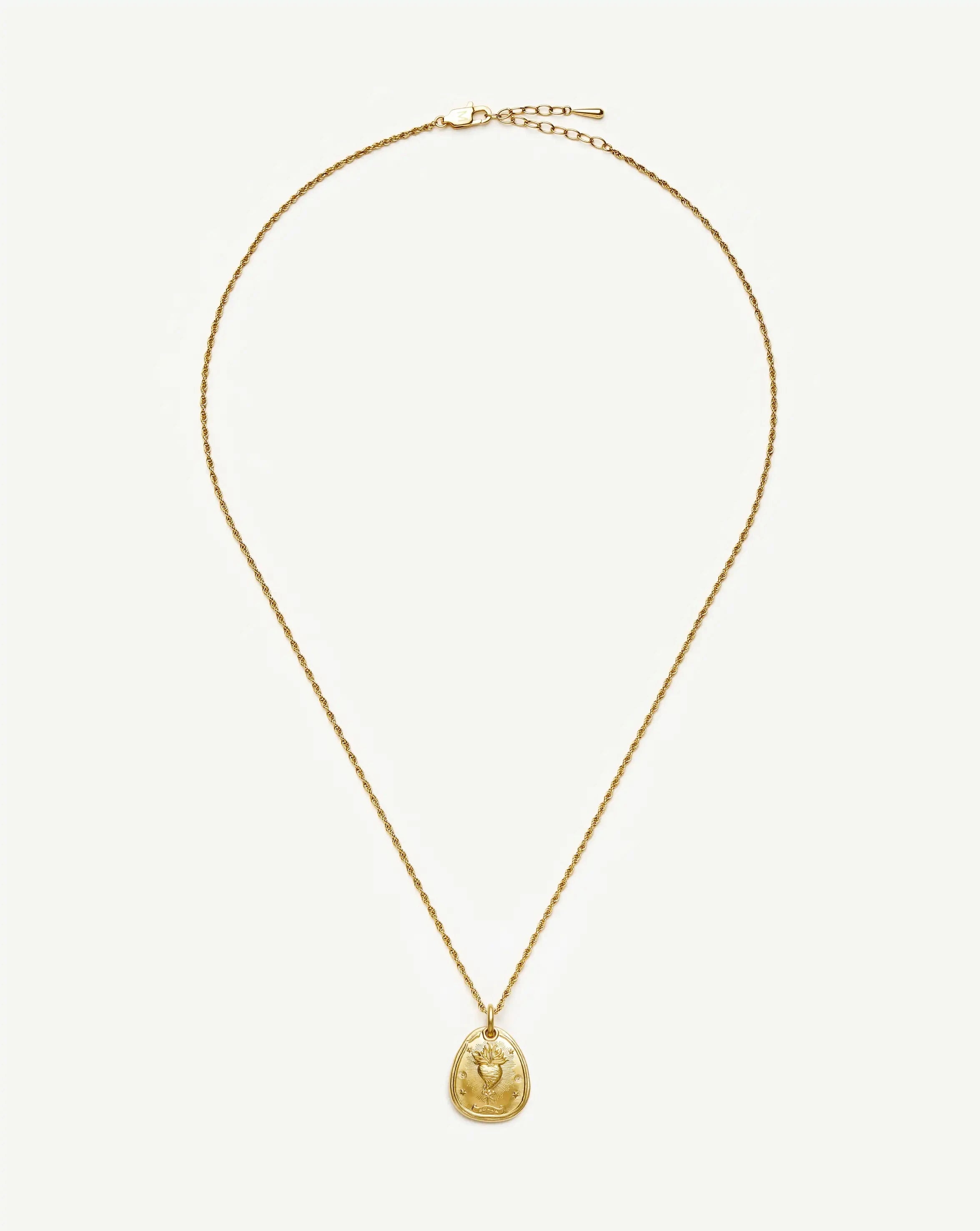 The Heart Talisman Necklace | 18ct Gold Plated Necklaces Missoma 