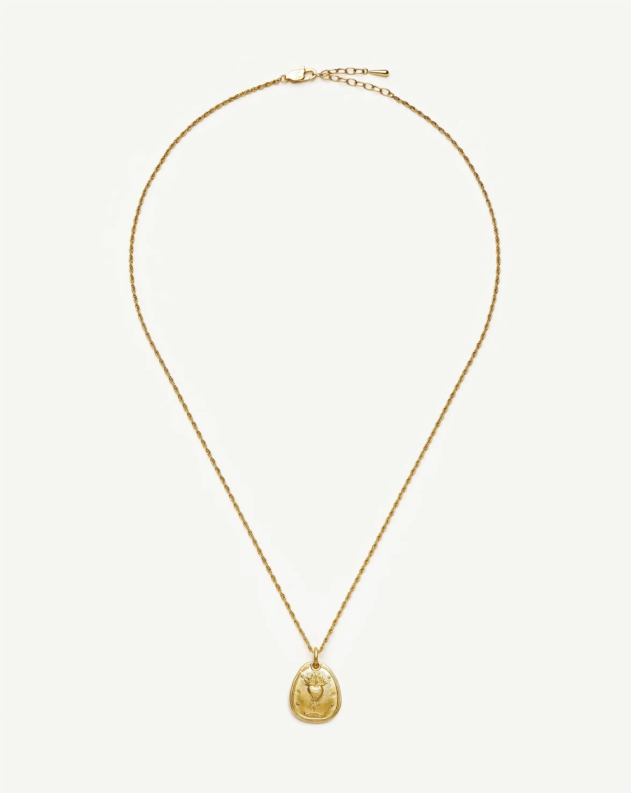 The Heart Talisman Necklace | 18ct Gold Plated Necklaces Missoma 