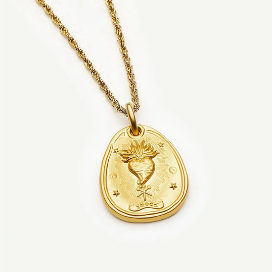 The Heart Talisman Necklace | 18ct Gold Plated Necklaces Missoma 