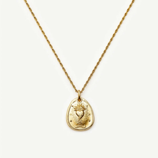 The Heart Talisman Necklace | 18ct Gold Plated Necklaces Missoma 