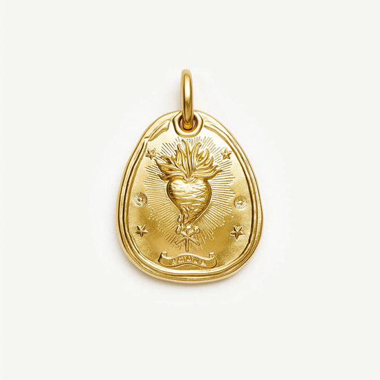 The Heart Talisman Pendant | 18ct Gold Plated Pendants Missoma 