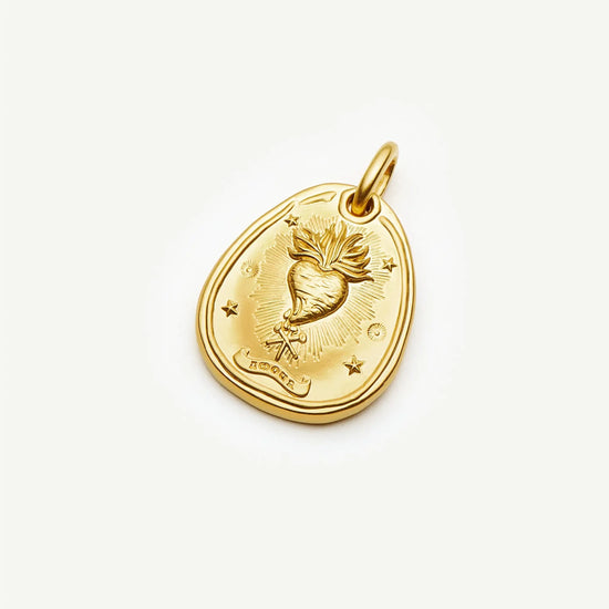 The Heart Talisman Pendant | 18ct Gold Plated Pendants Missoma 