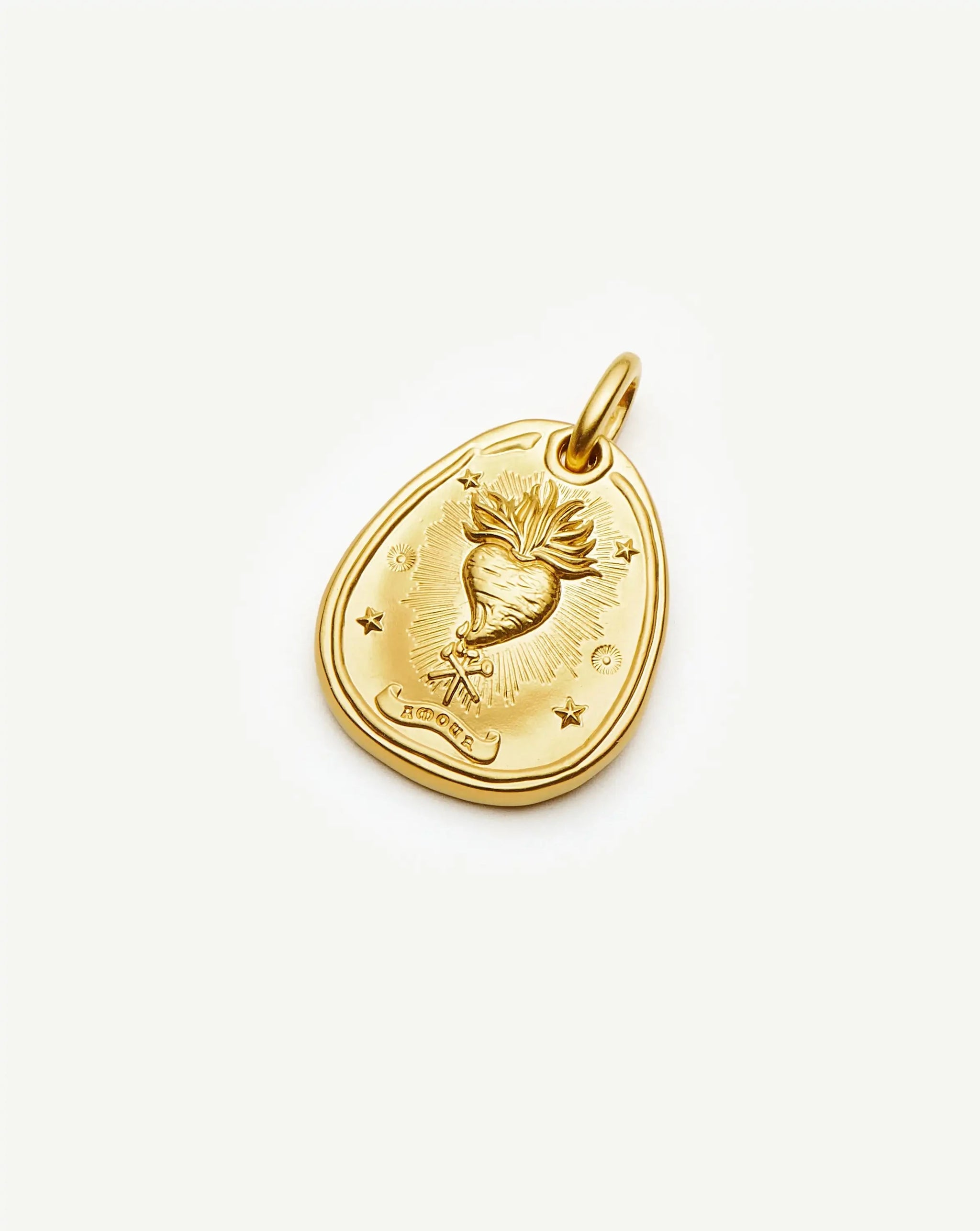 The Heart Talisman Pendant | 18ct Gold Plated Pendants Missoma 