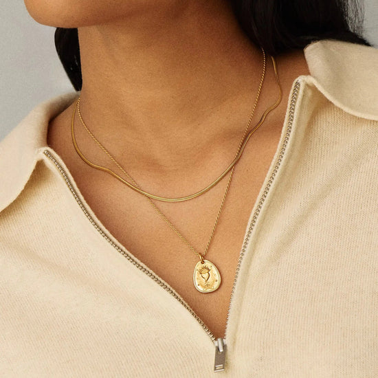 The Heart Talisman Pendant | 18ct Gold Plated Pendants Missoma 