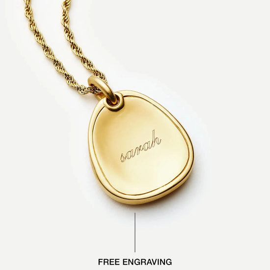 The Heart Talisman Pendant | 18ct Gold Plated Pendants Missoma 