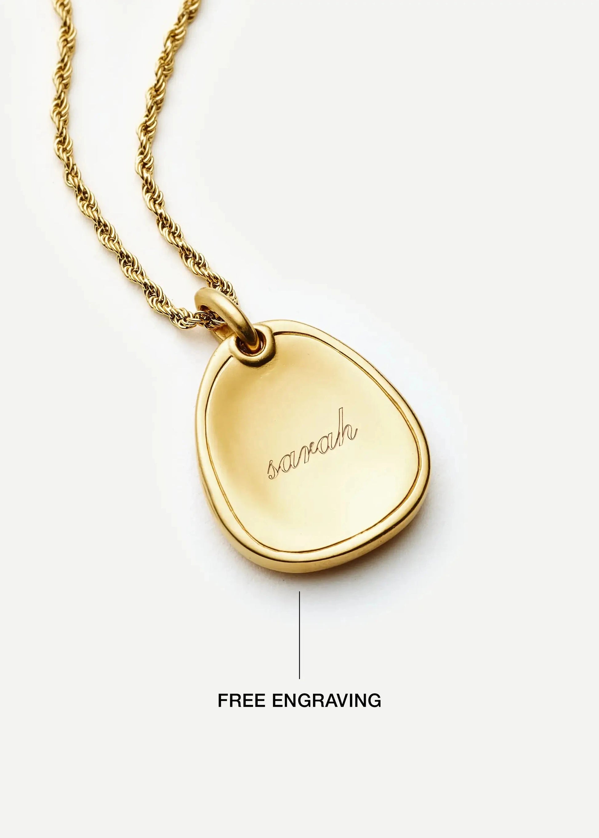 The Heart Talisman Pendant | 18ct Gold Plated Pendants Missoma 