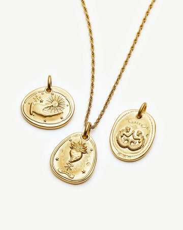 The Heart Talisman Pendant | 18ct Gold Plated Pendants Missoma 