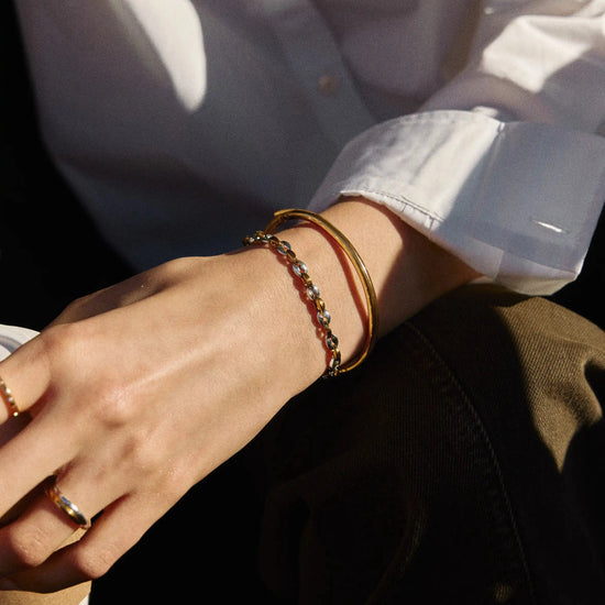 The Mix it Up Bracelet Set | Mixed Metal Bracelets Missoma 