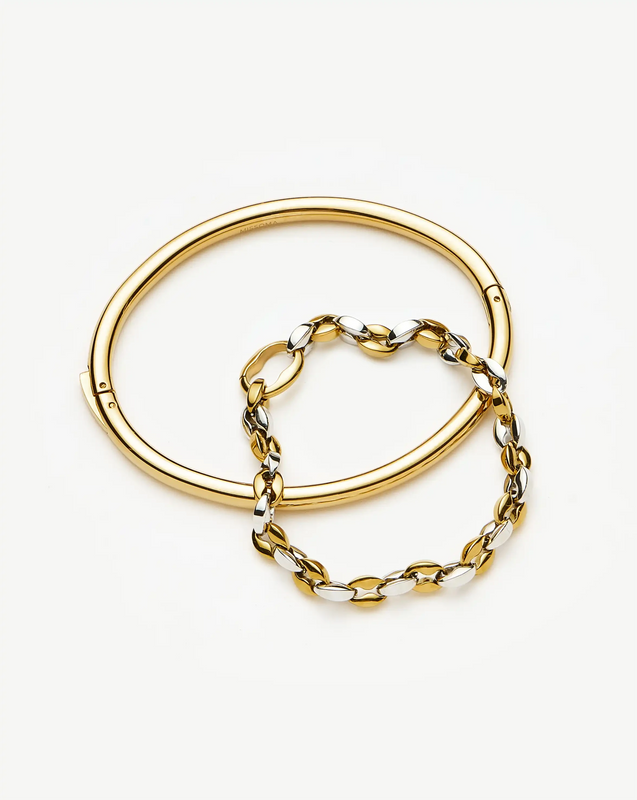 The Mix it Up Bracelet Set | Mixed Metal
