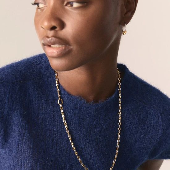 The Mixed Metal Chain Set | Mixed Metal Necklace Sets Missoma 