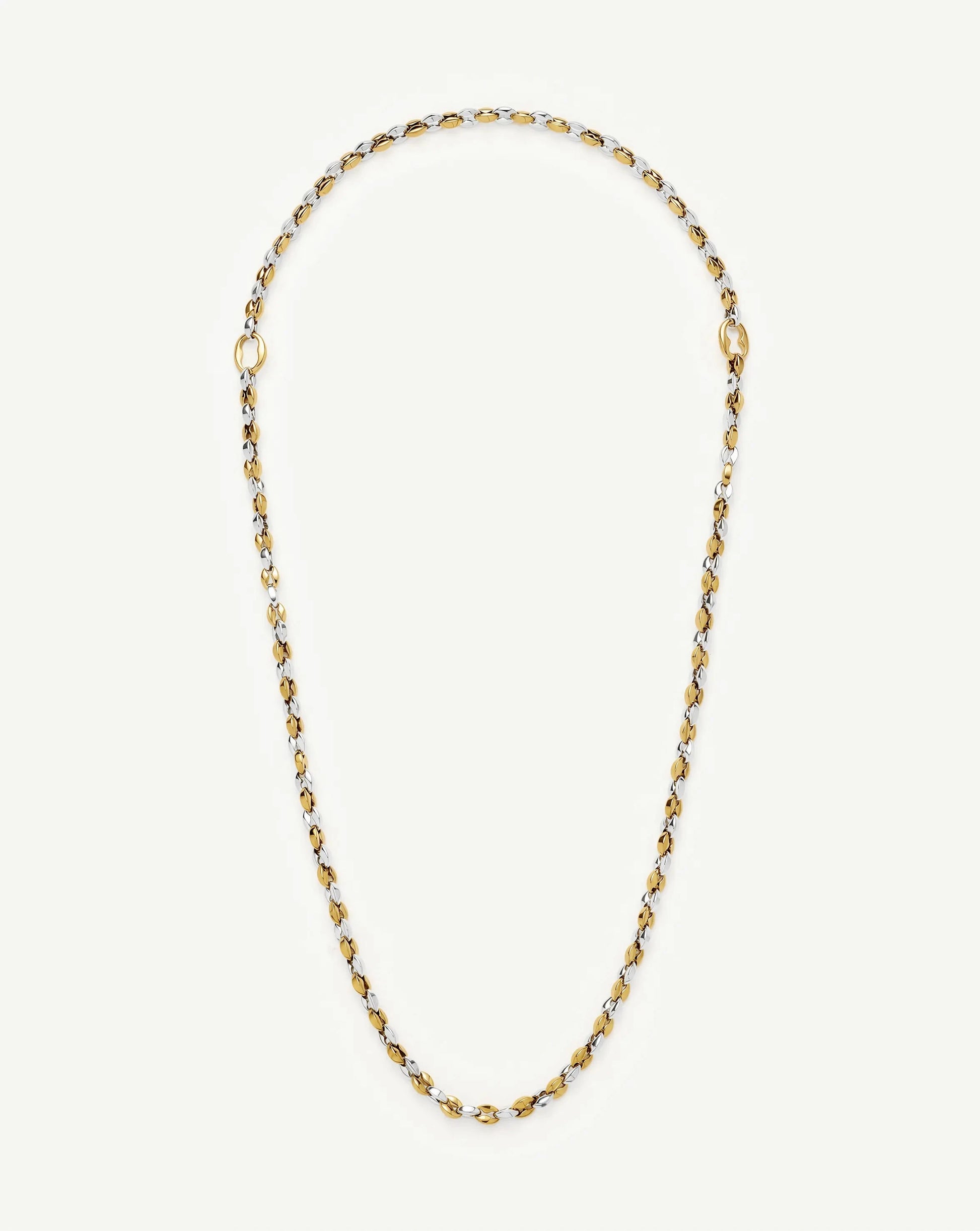 The Mixed Metal Chain Set | Mixed Metal Necklace Sets Missoma 