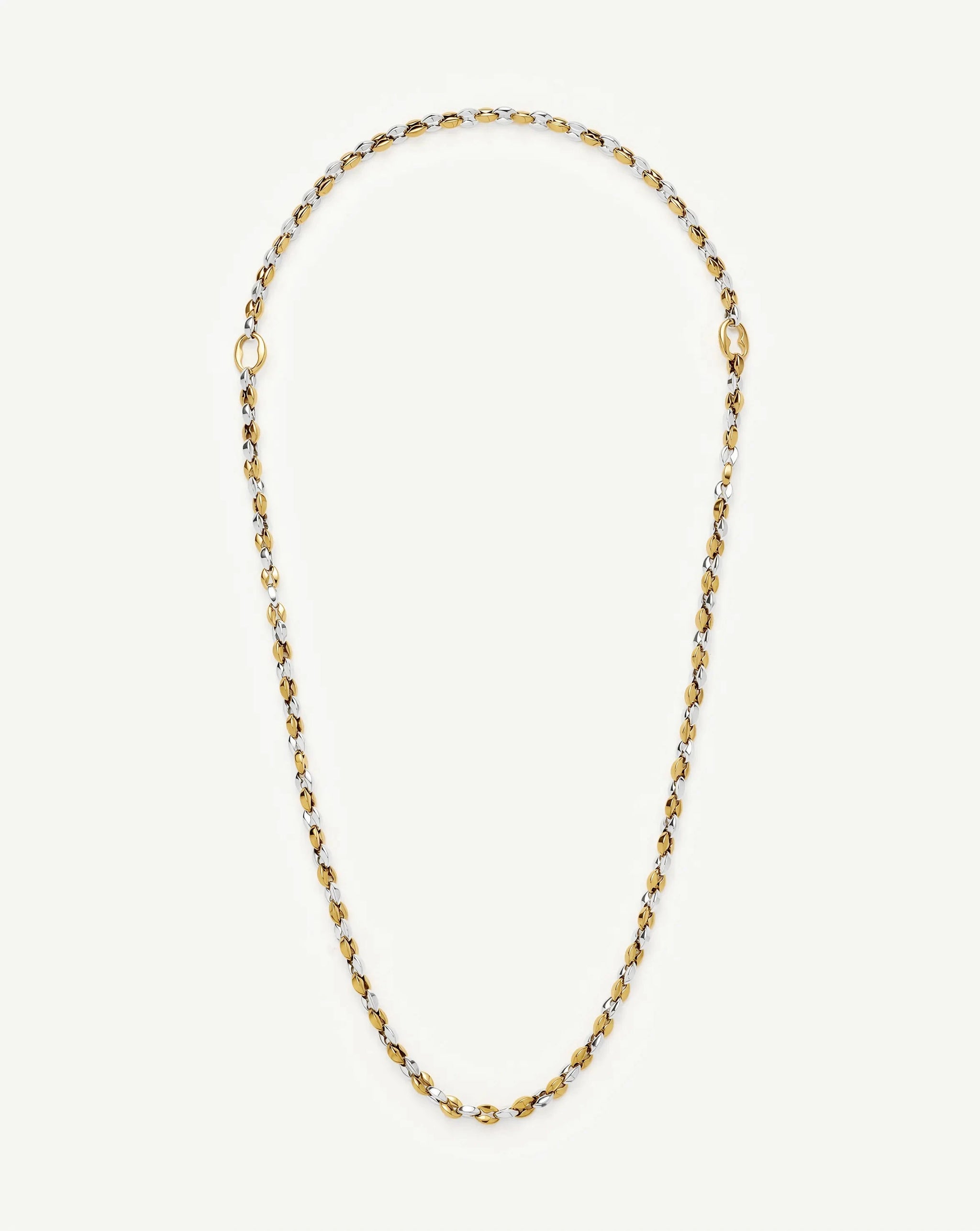 The Mixed Metal Chain Set | Mixed Metal Necklace Sets Missoma 