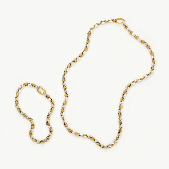The Mixed Metal Chain Set | Mixed Metal Necklace Sets Missoma 