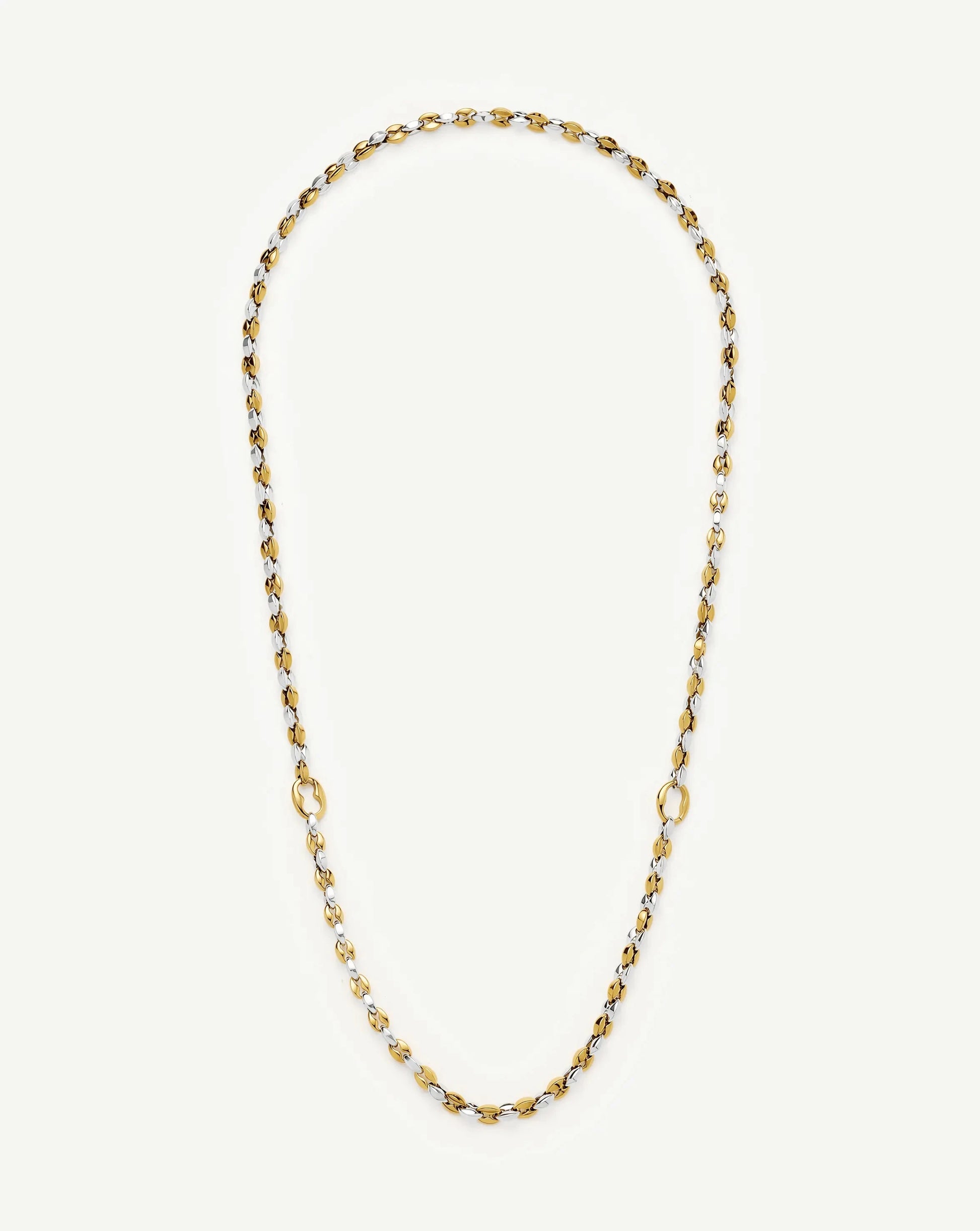 The Mixed Metal Chain Set | Mixed Metal Necklace Sets Missoma 