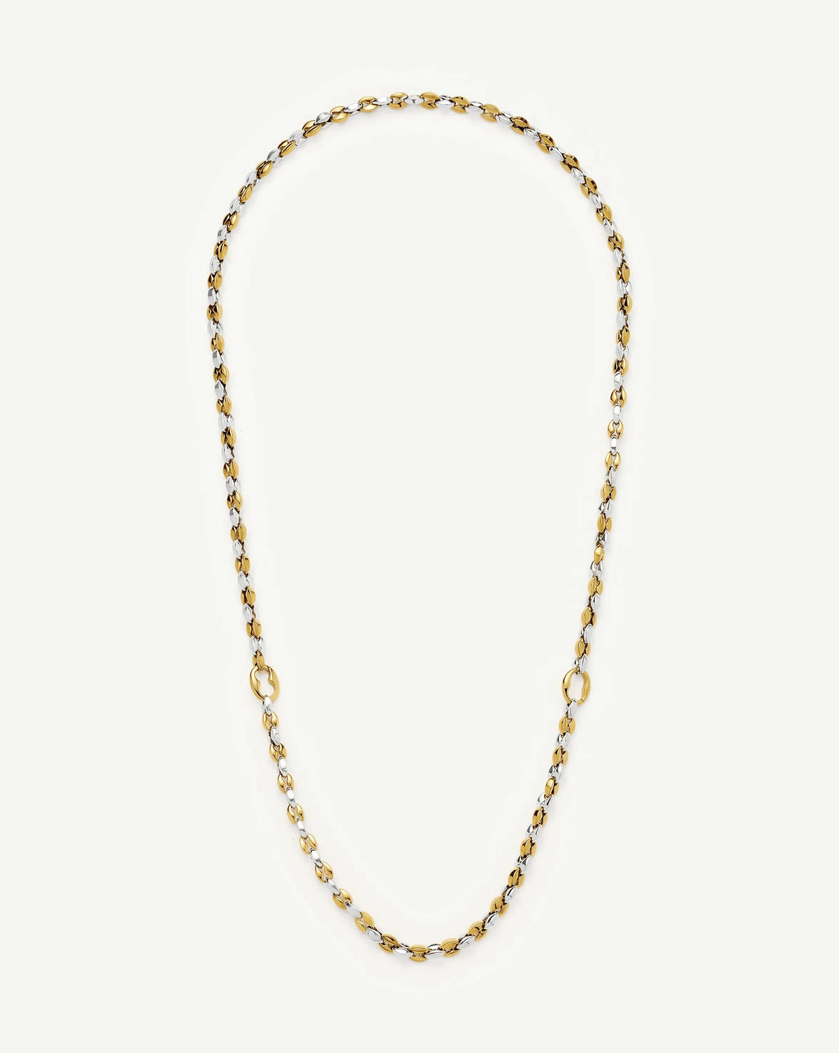 The Mixed Metal Chain Set | Mixed Metal Necklace Sets Missoma 