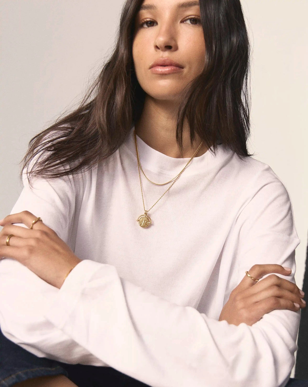 The Roman Arc Everyday Necklace Set | 18ct Gold Plated Necklace Sets Missoma 