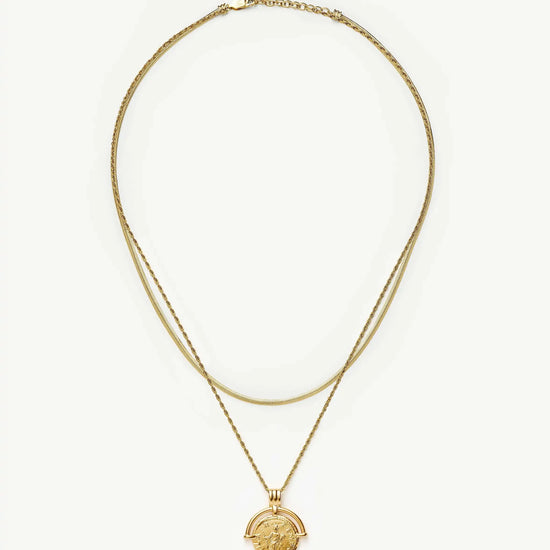 The Roman Arc Everyday Necklace Set | 18ct Gold Plated Necklace Sets Missoma 