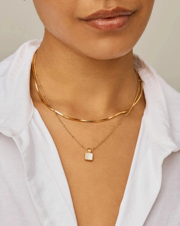 The Signature Gemstone Necklace Set Necklaces Missoma 