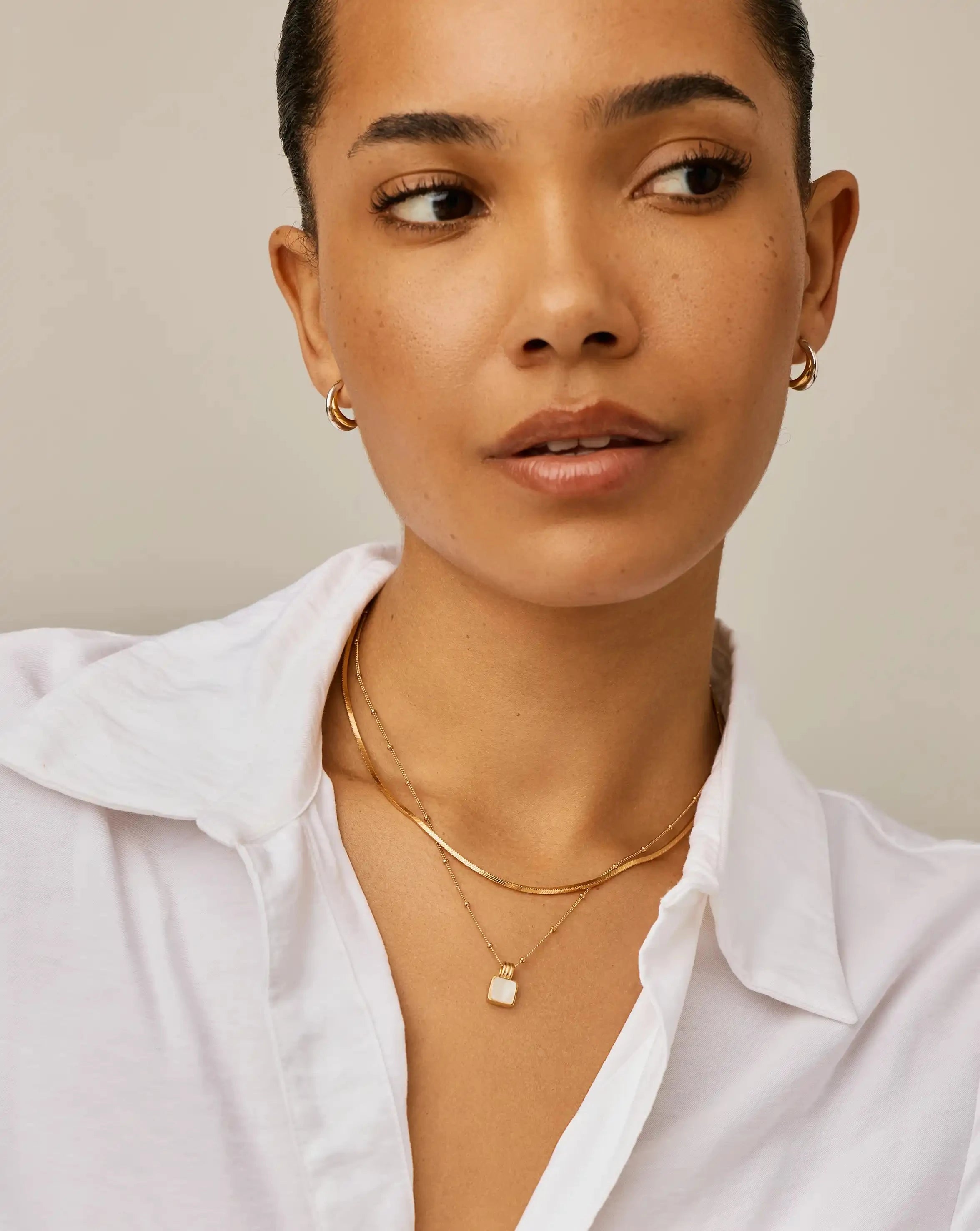 The Signature Gemstone Necklace Set Necklaces Missoma 