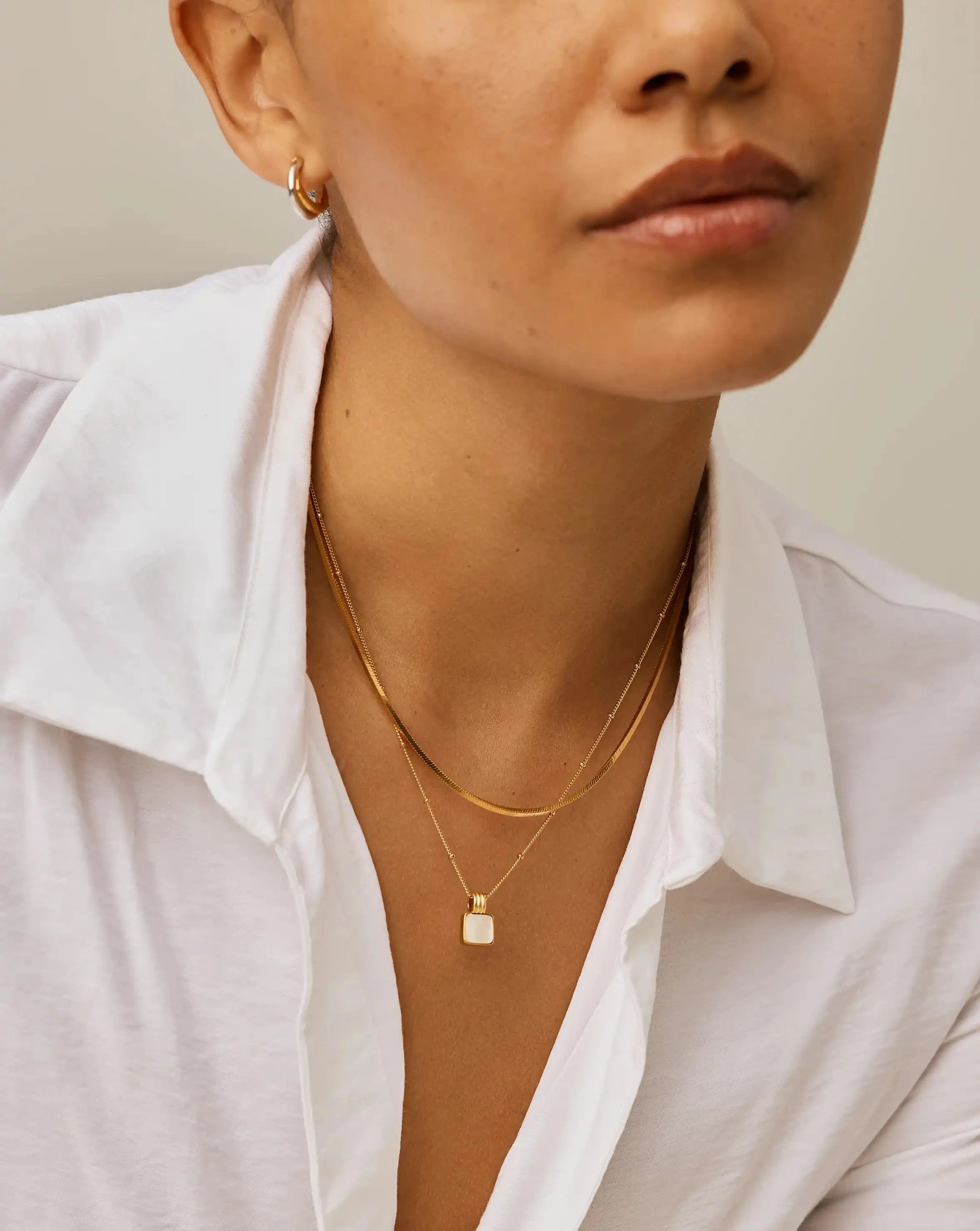 The Signature Gemstone Necklace Set Necklaces Missoma 