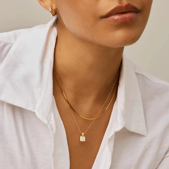 The Signature Gemstone Necklace Set Necklaces Missoma 
