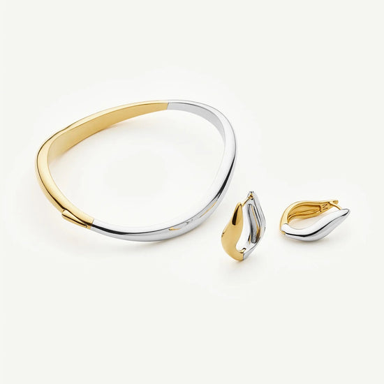 The Signature Mixed Metals Set | 18ct Gold Plated, Brass Mixed Jewellery Set Missoma 