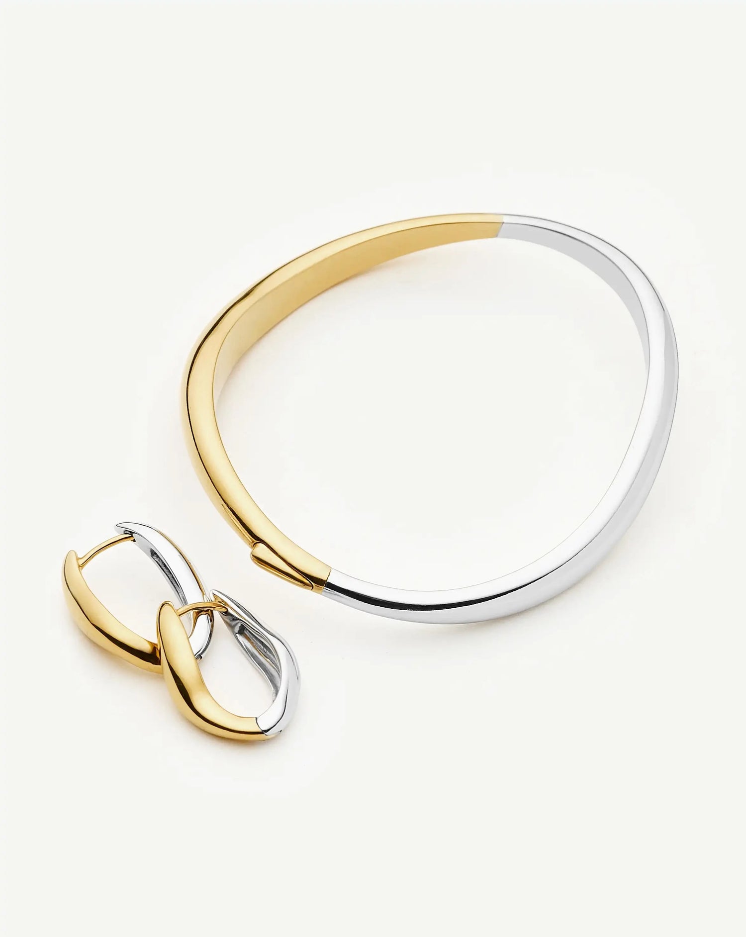 The Signature Mixed Metals Set | 18ct Gold Plated, Brass Mixed Jewellery Set Missoma 