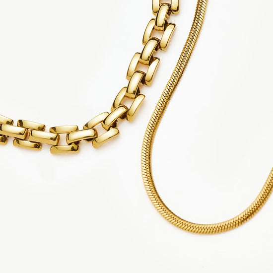 The Timeless Bracelet Set | 18ct Gold Plated Bracelets Missoma 