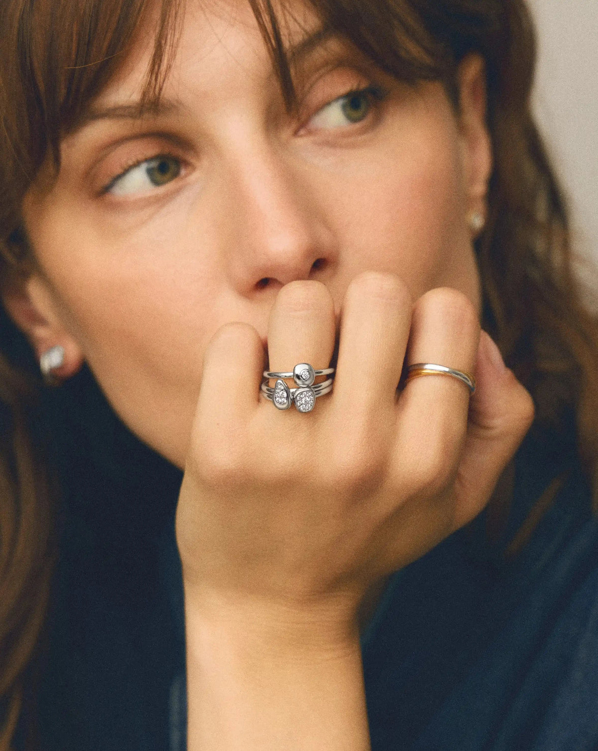 The Ultimate Triple Ring Set | Silver Plated/Cubic Zirconia Ring Sets Missoma 