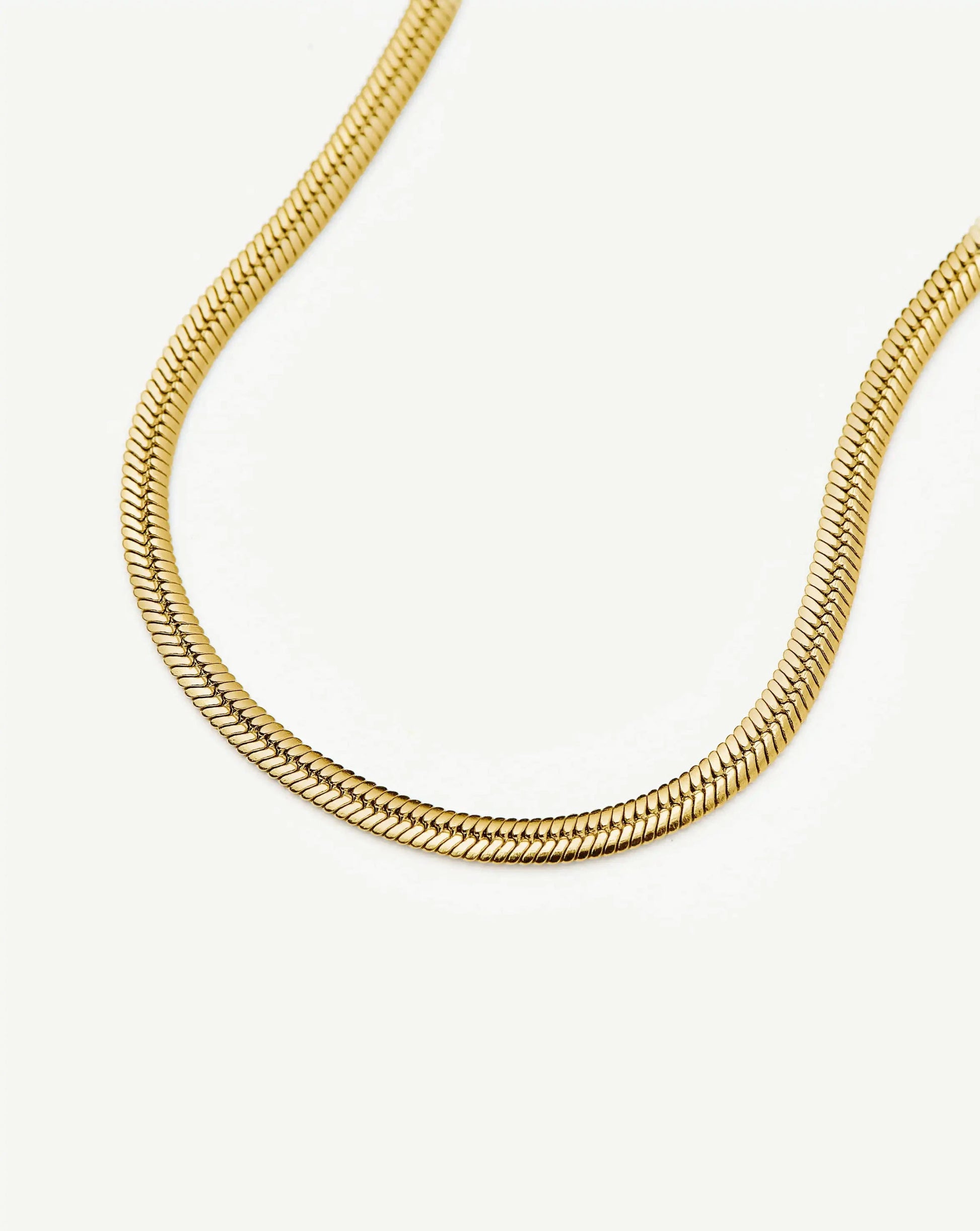 Thin Snake Chain Bracelet | 18ct Gold Plated Bracelets Missoma 
